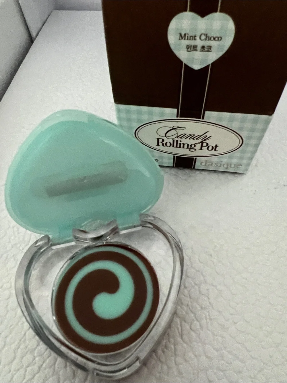 Dasique Rolling Pot Creamy Swirl Lip & Cheek Tint - Mint Choco & Cookie Cream